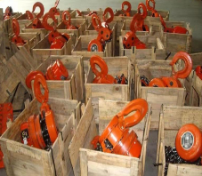 如何保證批量手拉葫蘆安全順利的運抵施工現場