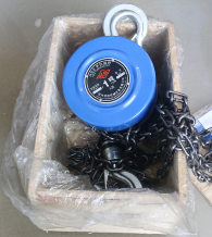 氣泡膜在運輸手拉葫蘆過程中的防護效果