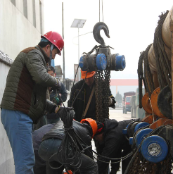 手拉葫蘆助力重型設備組裝任務