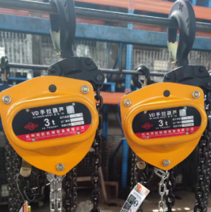 手拉葫蘆在架空索道輪組拆卸更換作業(yè)中的應(yīng)用